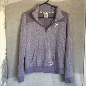 Victoria’s Secret Pink Hoodie Zip-Up Front Size M